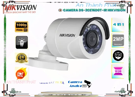 Lắp đặt camera tân phú DS-2CE16D0T-IR camera Hikvision