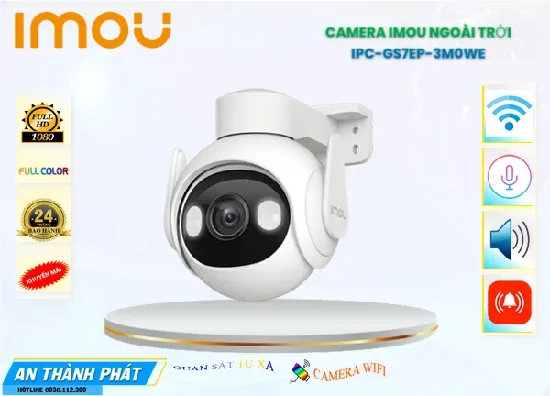 Lắp đặt camera tân phú Camera An Ninh Wifi Imou IPC-GS7EP-3M0WE Công Nghệ Mới