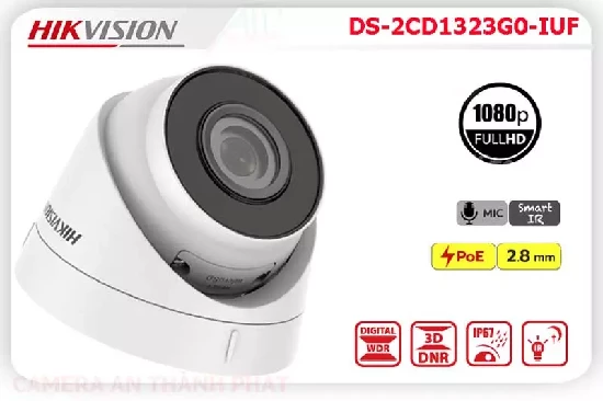 Lắp đặt camera tân phú Camera Hikvision Chất Lượng DS-2CD1323G0-IUF