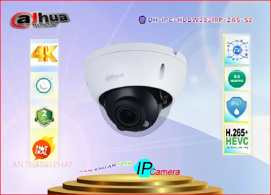 Lắp đặt camera tân phú DH-IPC-HDBW2831RP-ZAS-S2 Camera  Dahua Giá rẻ