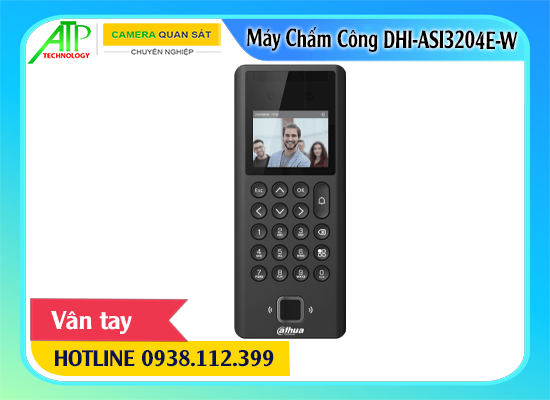 Lắp đặt camera Máy chấm công Dahua DHI-ASI3204E-W