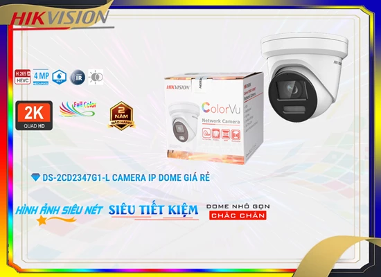 Lắp đặt camera tân phú DS-2CD2347G1-L Camera Thiết kế Đẹp Hikvision