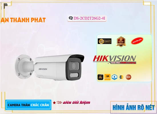 Lắp đặt camera tân phú Camera DS-2CD2T46G2-4I Hikvision