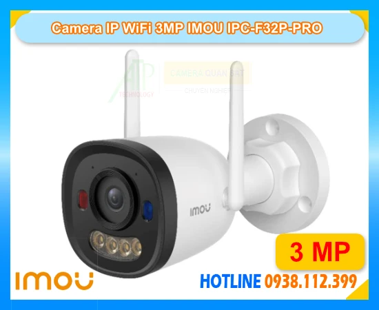 camera imou ipc-f32p-pro, camera wifi ngoài trời 3mp, camera imou bullet 2c pro, camera ip wifi imou, camera an thành phát