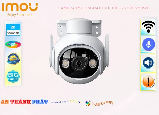 Lắp đặt camera tân phú Camera Giá Rẻ Wifi Imou IPC-GS7EP-5M0WE Chức Năng Cao Cấp