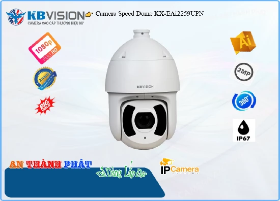 Lắp đặt camera tân phú Camera KX-EAi2259UPN KBvision Thiết kế Đẹp