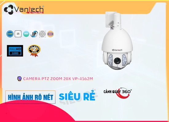 Lắp đặt camera tân phú VP-4562M Camera HD Anlog VanTech Giá tốt ✲ 