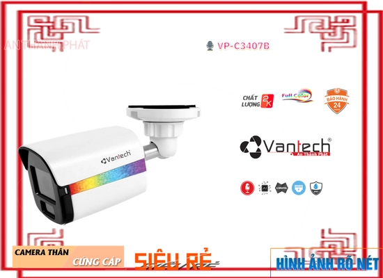 Lắp đặt camera tân phú Camera VP-C3407B Giá Rẻ