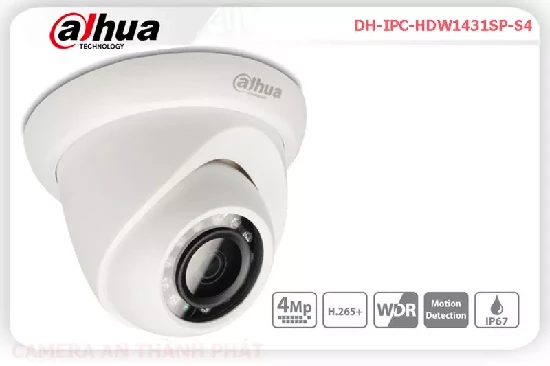Lắp đặt camera tân phú Camera DH-IPC-HDW1431SP-S4 Dahua