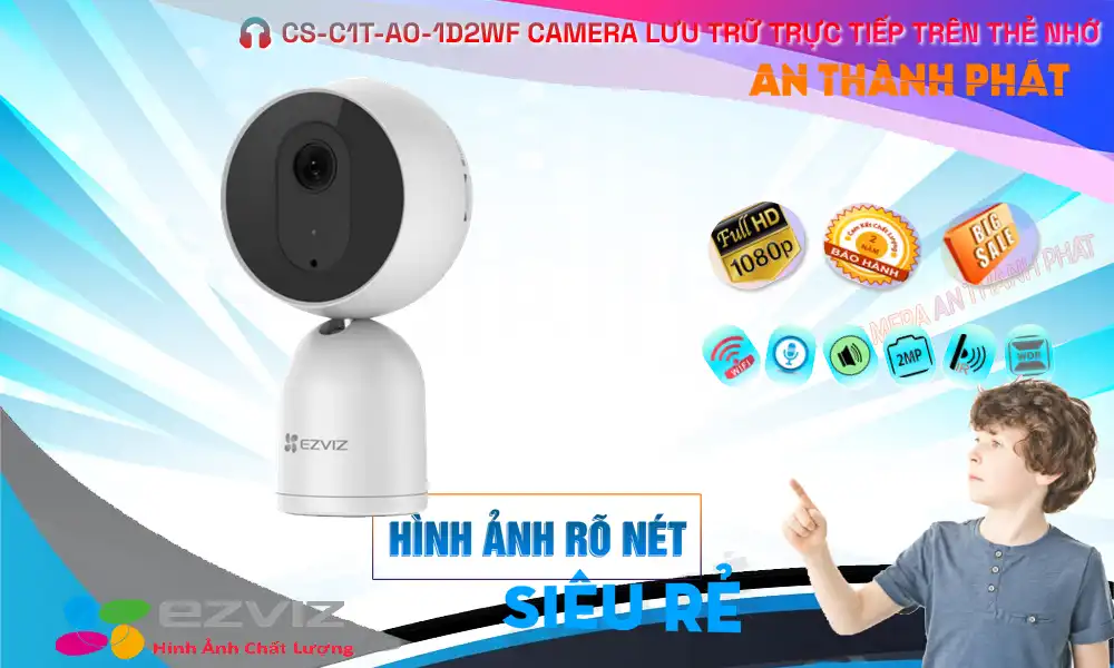 CS-C1T-A0-1D2WF Camera Wifi Ezviz CS-C1T-A0-1D2WF Camera Wifi Ezviz