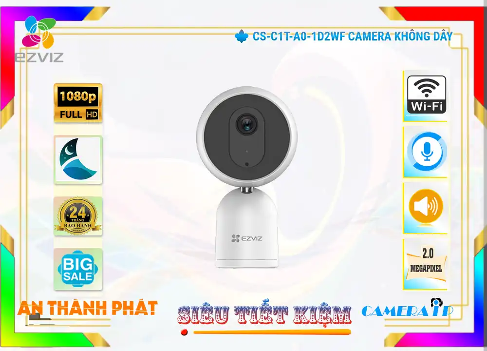 CS-C1T-A0-1D2WF Camera Wifi Ezviz CS-C1T-A0-1D2WF Camera Wifi Ezviz