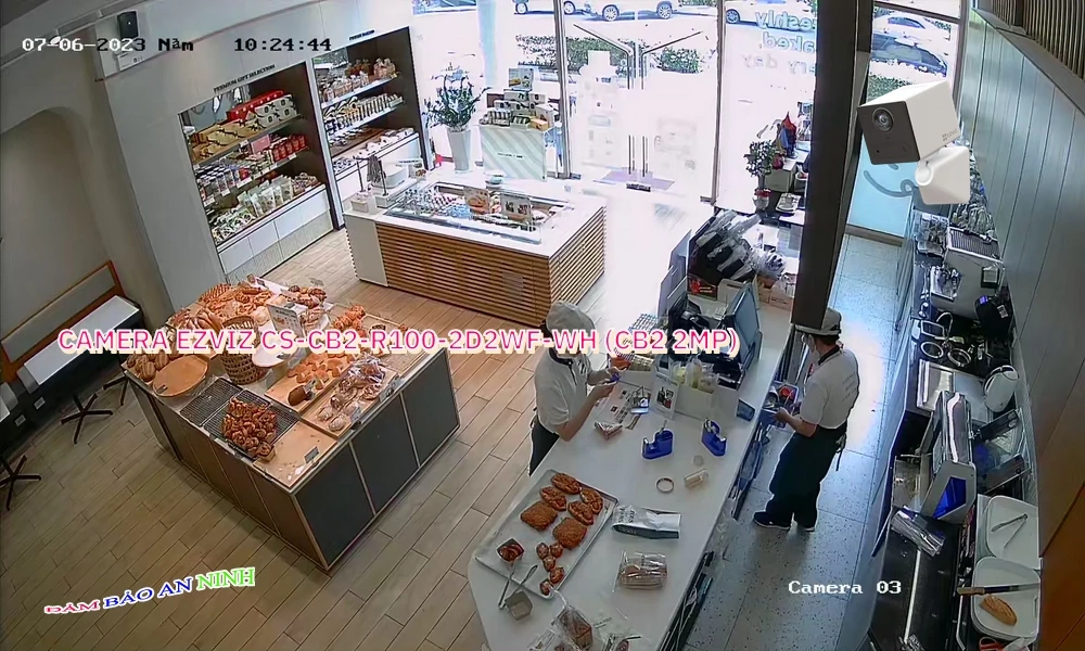 Wifi IP CS-CB2-R100-2D2WF-WH (CB2 2MP) Hình Ảnh Đẹp Wifi Ezviz