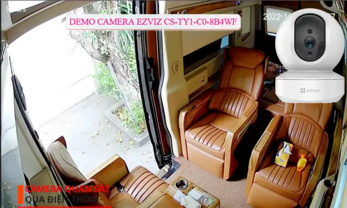 Camera CS-TY1-C0-8B4WF Wifi Ezviz Thiết kế Đẹp