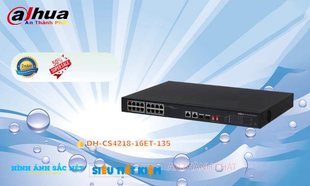 DH-CS4218-16ET-135  Dahua  Switch chuyển đổi dữ liệu