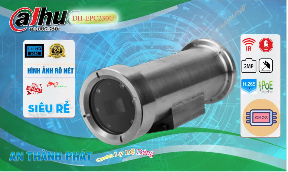 Camera Dahua Thiết kế Đẹp DH-EPC230U Camera Dahua Thiết kế Đẹp DH-EPC230U