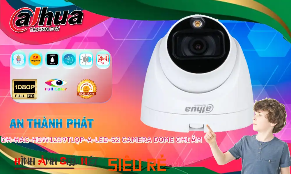 DH-HAC-HDW1239TLQP-A-LED-S2 Dahua Giá rẻ
