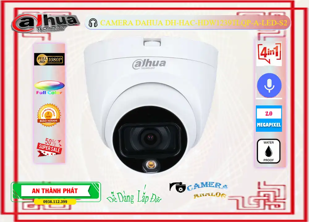 DH-HAC-HDW1239TLQP-A-LED-S2 Dahua Giá rẻ