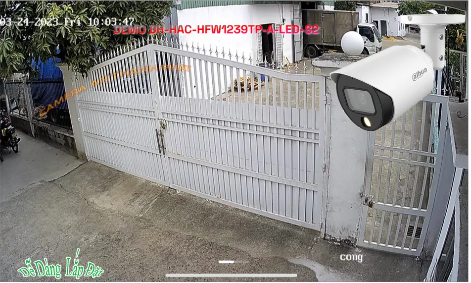 DH-HAC-HFW1239TP-A-LED-S2 Camera Dahua ❂