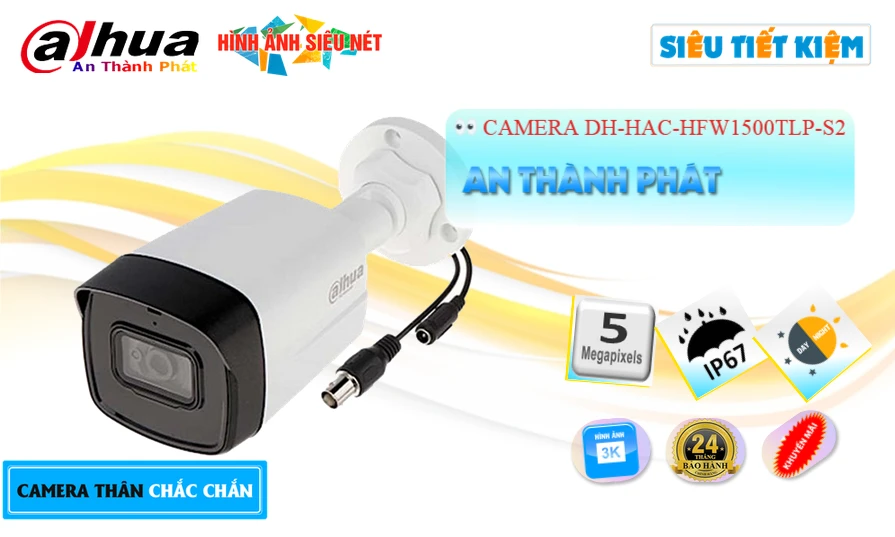 DH-HAC-HFW1500TLP-S2 Camera An Ninh DH-HAC-HFW1500TLP-S2 Camera An Ninh
