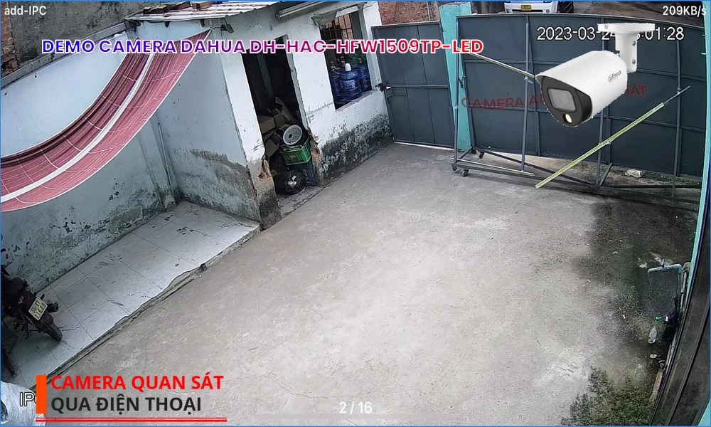 Dahua DH-HAC-HFW1509TP-LED Sắc Nét ❂