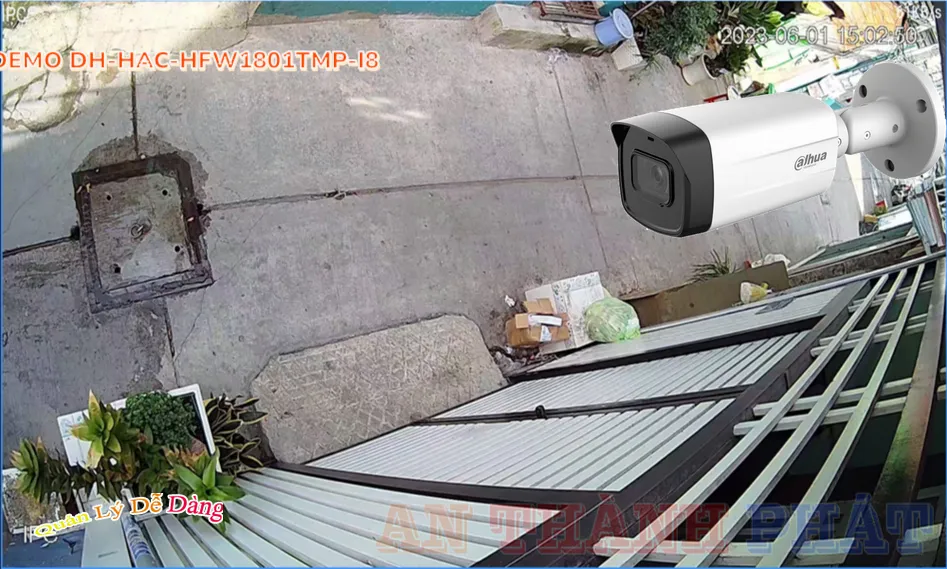 Camera Dahua DH-HAC-HFW1801TMP-I8 Camera Dahua DH-HAC-HFW1801TMP-I8