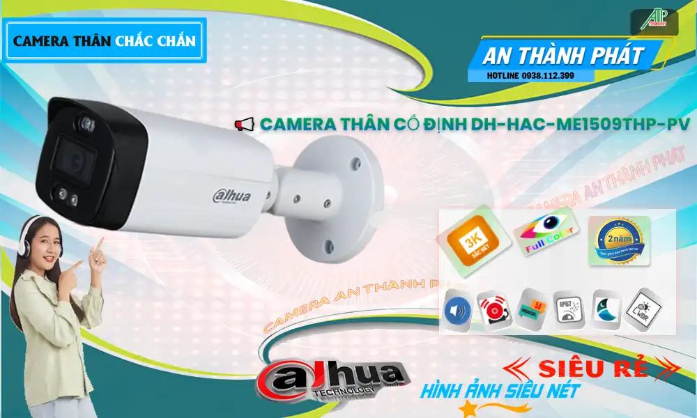 DH-HAC-ME1509THP-PV Camera Dahua Chức Năng Cao Cấp DH-HAC-ME1509THP-PV Camera Dahua Chức Năng Cao Cấp