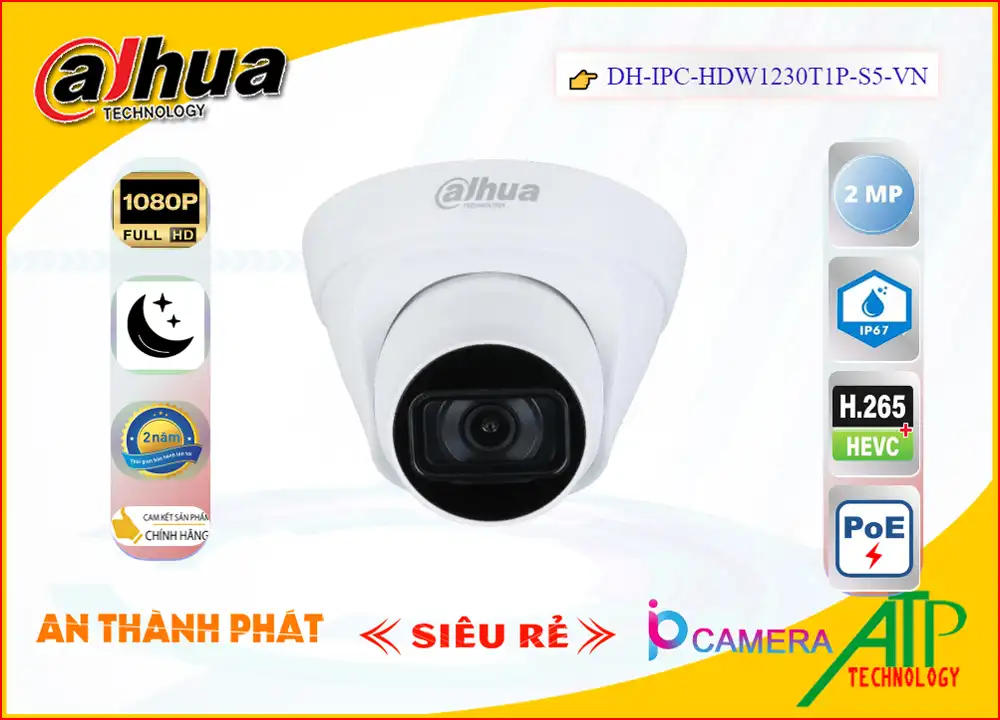 Camera DH-IPC-HDW1230T1P-S5-VN,thông số  Camera quan sát DH-IPC-HDW1230T1P-S5-VN,DH-IPC-HDW1230T1P-S5-VN Giá Hấp Dẫn,chức năng DH-IPC-HDW1230T1P-S5-VN 2.0 megapixel ,DH-IPC-HDW1230T1P-S5-VN Chất lượng nhất,Giá Bán DH-IPC-HDW1230T1P-S5-VN,DH-IPC-HDW1230T1P-S5-VN chiết khấu cao,DH-IPC-HDW1230T1P-S5-VN Bán Giá Rẻ,cửa hàng bán DH-IPC-HDW1230T1P-S5-VN,bán DH-IPC-HDW1230T1P-S5-VN,DH-IPC-HDW1230T1P-S5-VN Chất lượng nhất