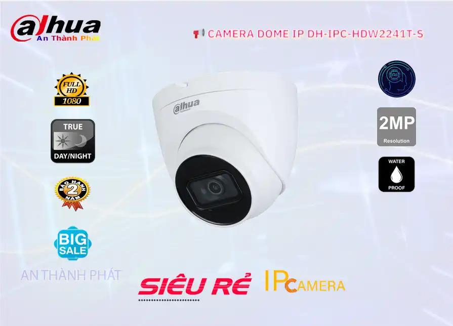 Dahua DH-IPC-HDW2241T-S Sắc Nét