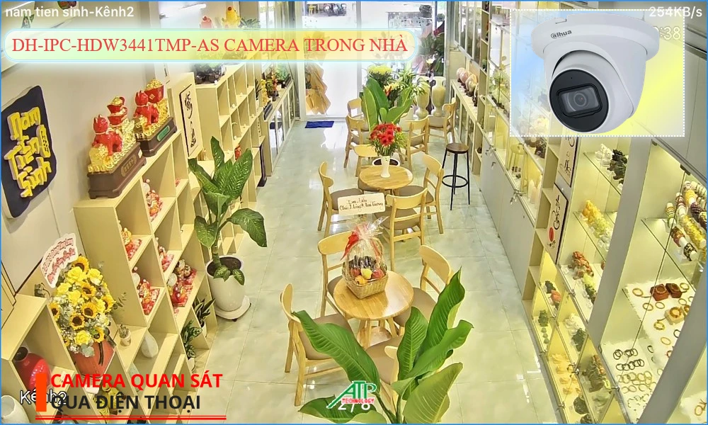 DH-IPC-HDW3441TMP-AS Sắc Nét Dahua