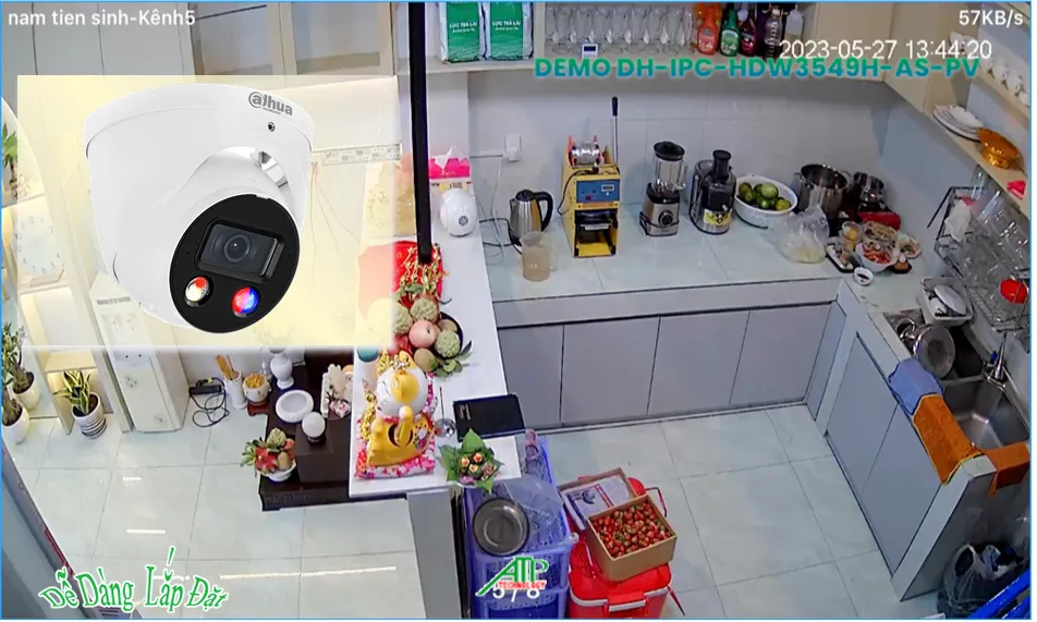 Camera Dahua DH-IPC-HDW3549H-AS-PV Camera Dahua DH-IPC-HDW3549H-AS-PV