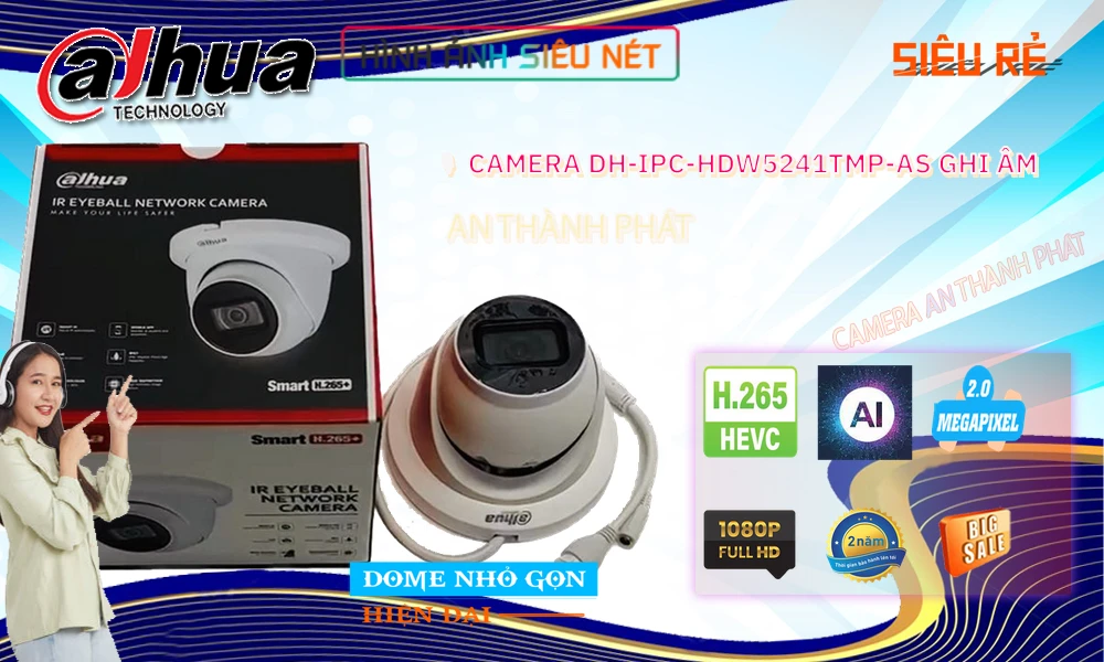 DH-IPC-HDW5241TMP-AS Hình Ảnh Đẹp Dahua