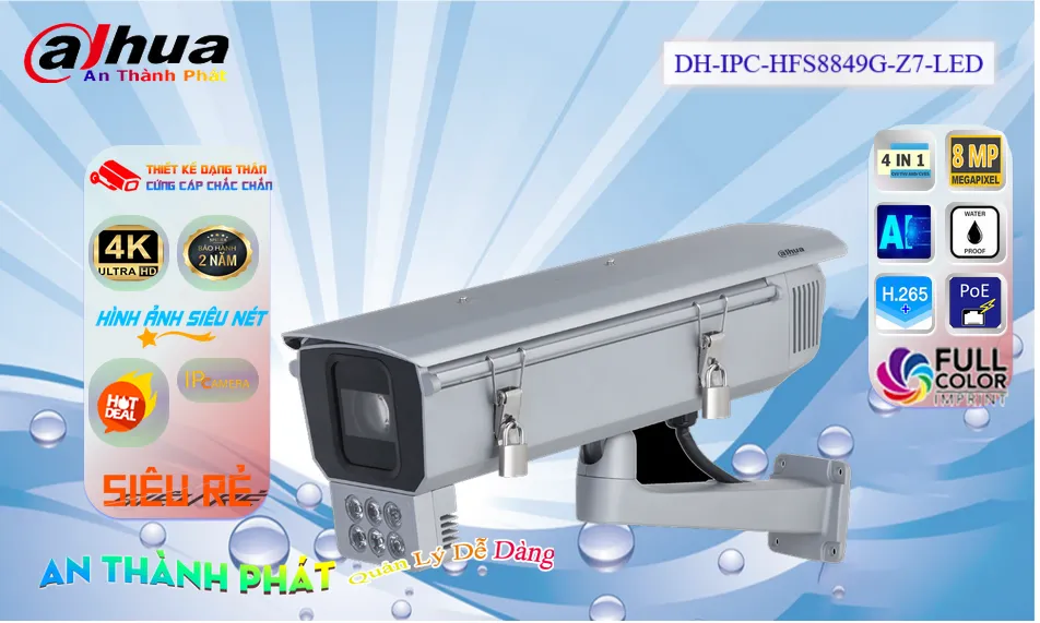 DH-IPC-HFS8849G-Z7-LED Camera An Ninh Giá rẻ DH-IPC-HFS8849G-Z7-LED Camera An Ninh Giá rẻ