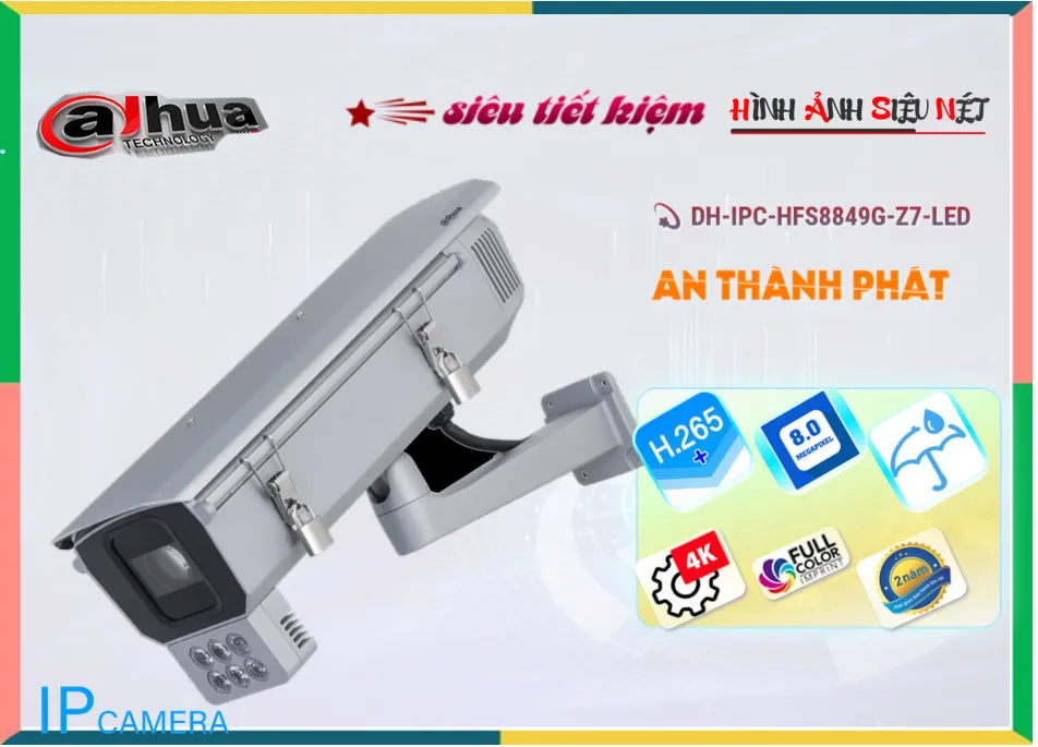 DH-IPC-HFS8849G-Z7-LED Camera An Ninh Giá rẻ DH-IPC-HFS8849G-Z7-LED Camera An Ninh Giá rẻ