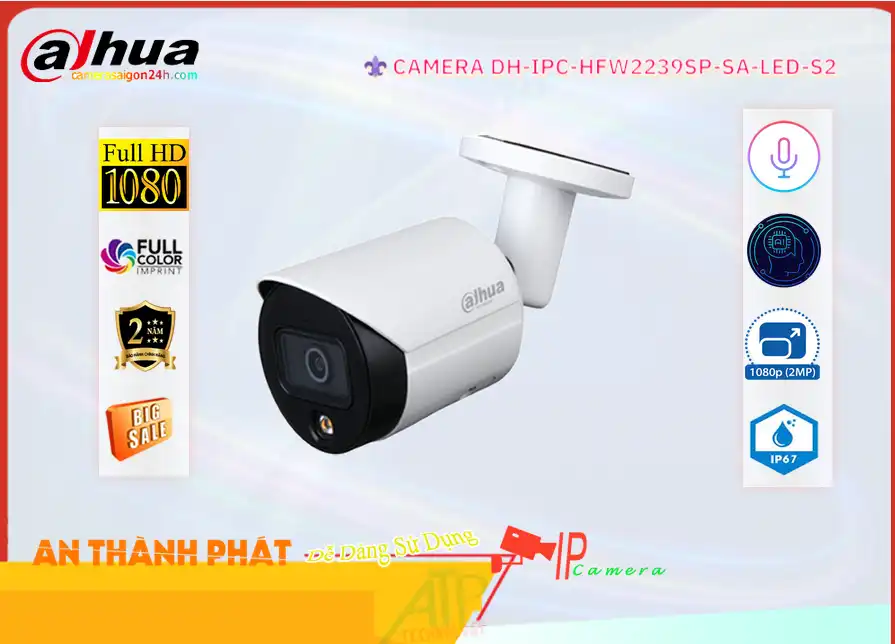 DH-IPC-HFW2239SP-SA-LED-S2 Camera Dahua DH-IPC-HFW2239SP-SA-LED-S2 Camera Dahua