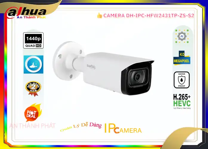 DH-IPC-HFW2431TP-ZS-S2 Dahua DH-IPC-HFW2431TP-ZS-S2 Dahua