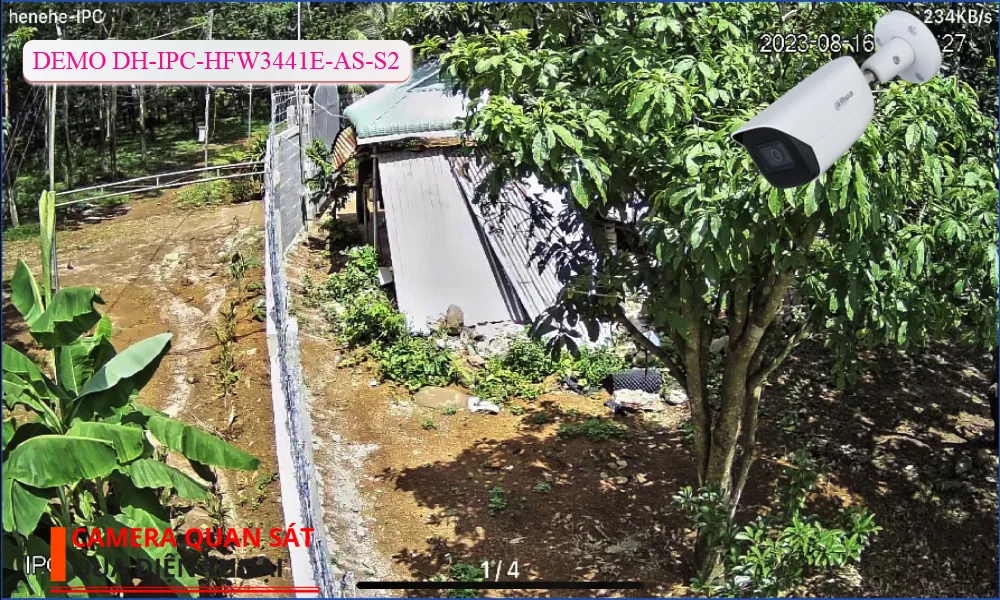Camera DH-IPC-HFW3441E-AS-S2 Dahua