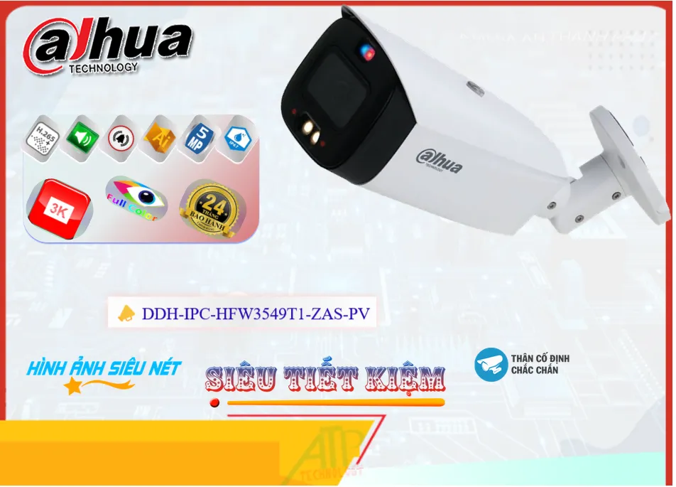 Camera Dahua DH-IPC-HFW3549T1-ZAS-PV Camera Dahua DH-IPC-HFW3549T1-ZAS-PV