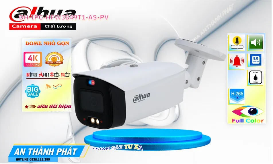 Camera Dahua DH-IPC-HFW3849T1-AS-PV
