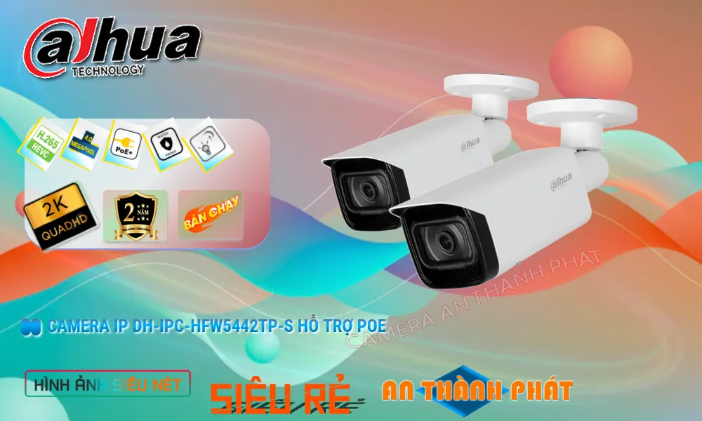 DH-IPC-HFW5442TP-S sắc nét Dahua