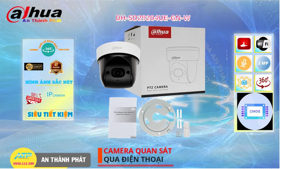 Camera Dahua DH-SD29204UE-GN-W Camera Dahua DH-SD29204UE-GN-W