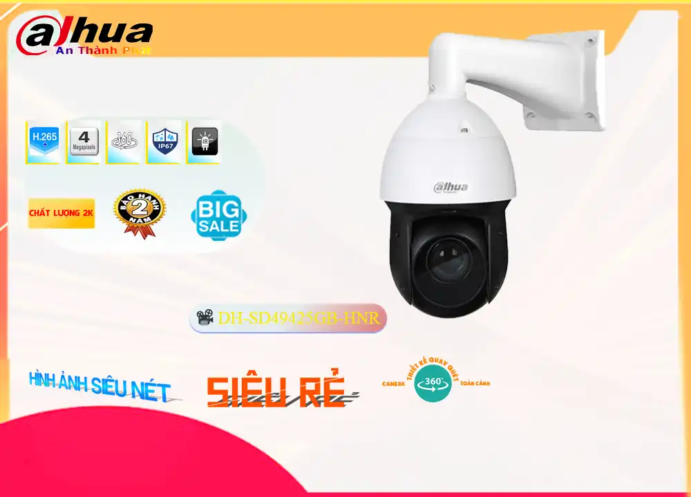 Camera Giá Rẻ Dahua DH-SD49425GB-HNR Đang giảm giá