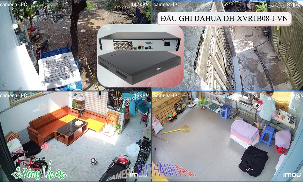 KBvision DH-XVR1B08-I-VN Sắc Nét