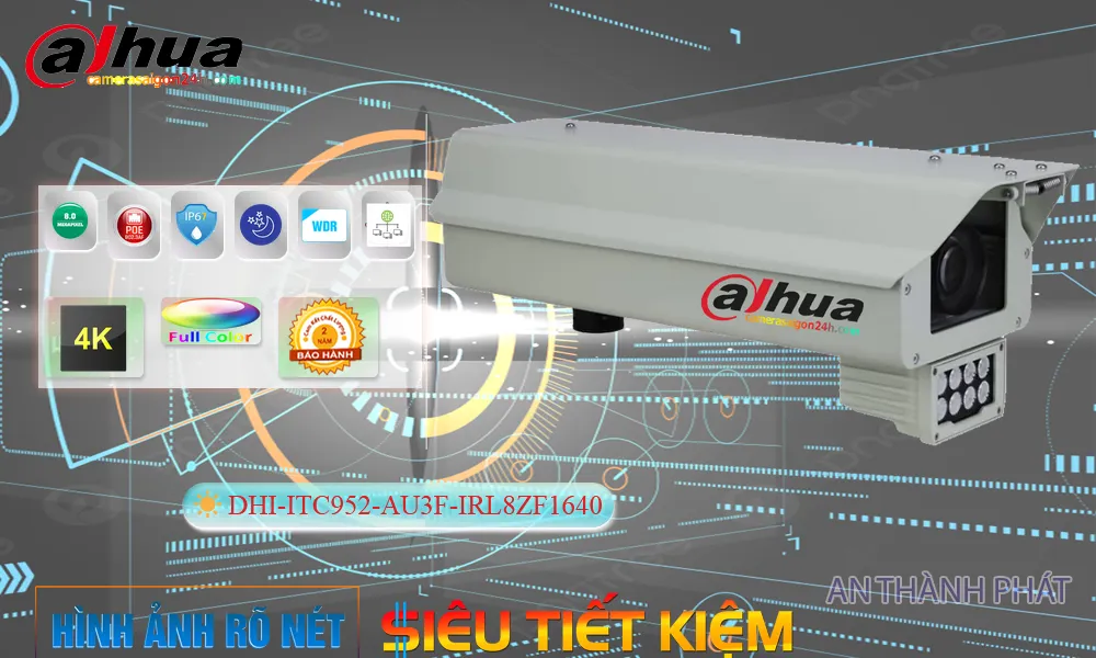DHI-ITC952-AU3F-IRL8ZF1640 Camera Chất Lượng Dahua DHI-ITC952-AU3F-IRL8ZF1640 Camera Chất Lượng Dahua