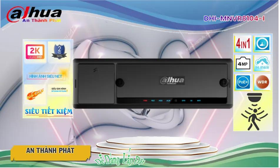 DHI-MNVR8104-I Đầu Ghi Hình