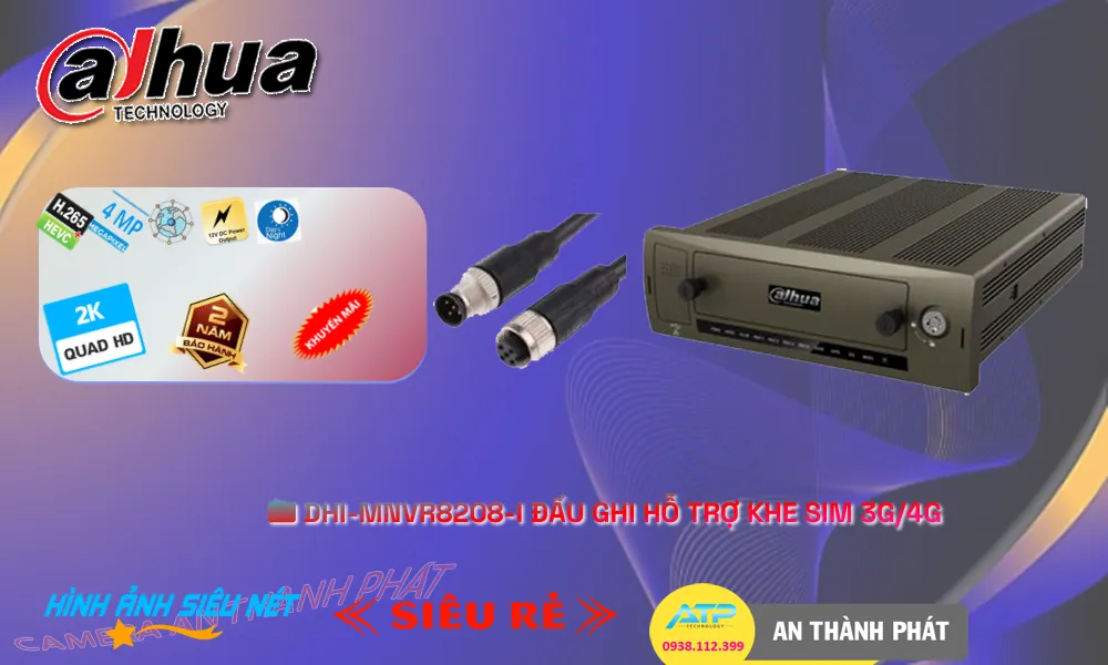 DHI-MNVR8208-I Sắc Nét Dahua