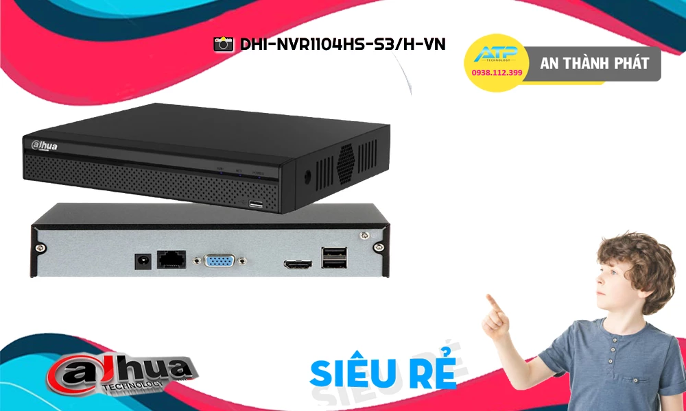 DHI-NVR1104HS-S3/H-VN Đầu ghi Camera Dahua Đang giảm giá DHI-NVR1104HS-S3/H-VN Đầu ghi Camera Dahua Đang giảm giá