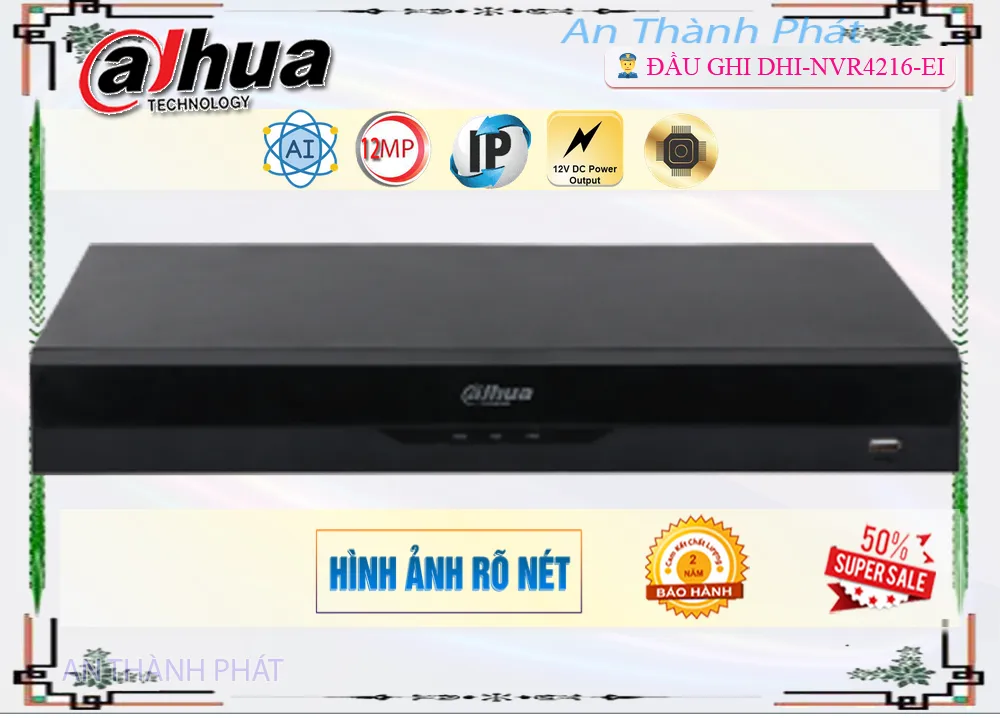 Đầu Thu DHI-NVR4216-EI Dahua Đầu Thu DHI-NVR4216-EI Dahua