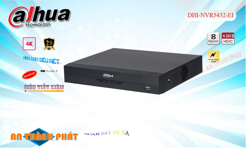 Đầu Thu KTS Dahua DHI-NVR5432-EI Chức Năng Cao Cấp