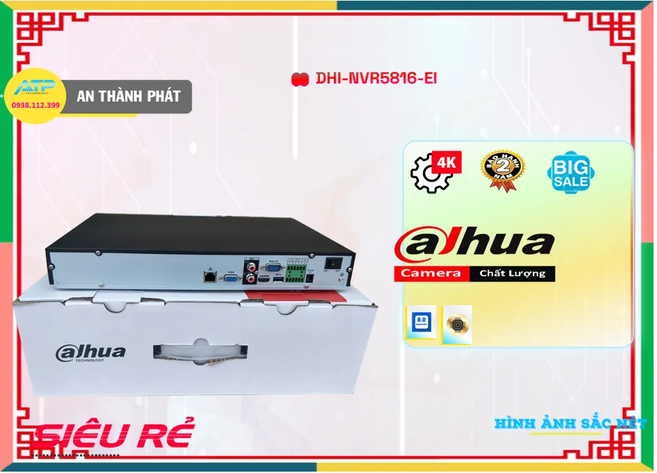 ✅ DHI-NVR5816-EI Đầu Thu Dahua ✅ DHI-NVR5816-EI Đầu Thu Dahua
