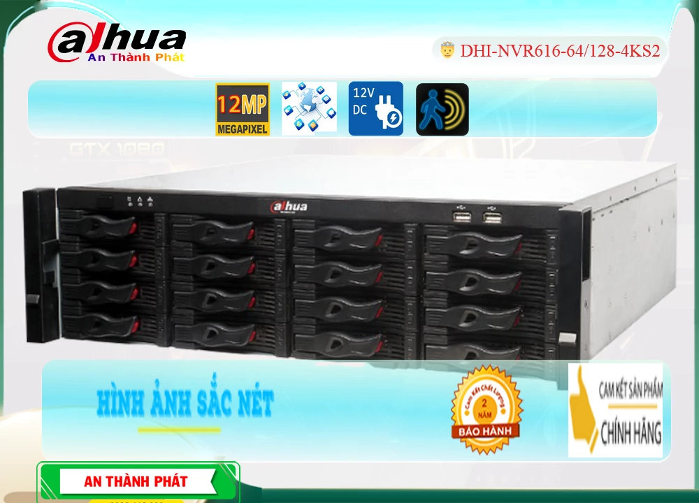 DHI-NVR616-64/128-4KS2 Đầu Ghi Hình Đang giảm giá DHI-NVR616-64/128-4KS2 Đầu Ghi Hình Đang giảm giá